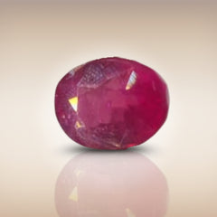 Natural Ruby (Manik) | Certified Gemstone 9.92 Carat