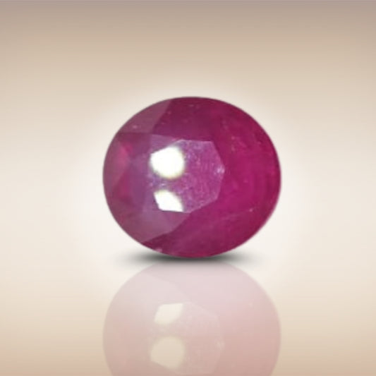 Natural Ruby (Manik) | Certified Gemstone 9.95 Carat