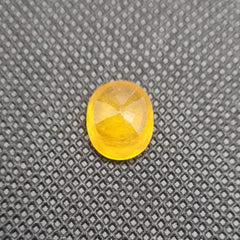 Natural Yellow Sapphire (Pukhraj) | Certified Gemstone – 7.78 Carat