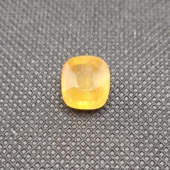 Natural Yellow Sapphire (Pukhraj) | Certified Gemstone – 8.01 Carat