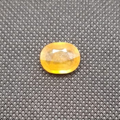 Natural Yellow Sapphire (Pukhraj) | Certified Gemstone – 8.28 Carat