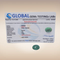 Natural Emerald (Panna) - 6.55 Carat