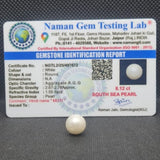 South Sea Pearl (Moti) | Certified Natural Pearl 8.12 Carat