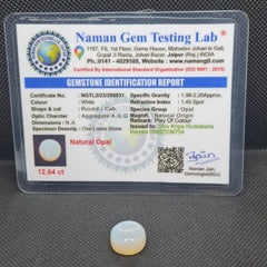Natural Opal | Certified Gemstone 12.64 Carat