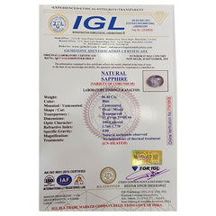 Blue Sapphire - 6.40 Carat