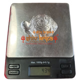 Crystal stone Shree Yantra on Tortoise fourty three gram