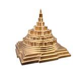 Akhand Handmade Solid Copper Meru Shree Yantra 3*3 inch