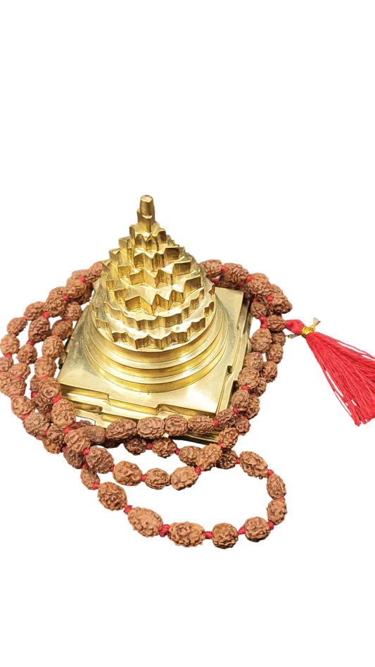 Akhand Handmade Solid Panchdhatu Meru Shree Yantra 2.5*2.5 Inch