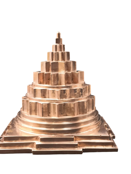 Akhand Handmade Solid Copper Meru Shree Yantra 5*5 inch
