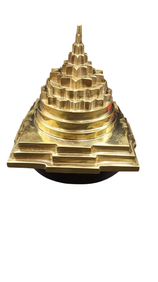 Akhand Handmade Solid Panchdhatu Meru Shree Yantra 5*5 Inch