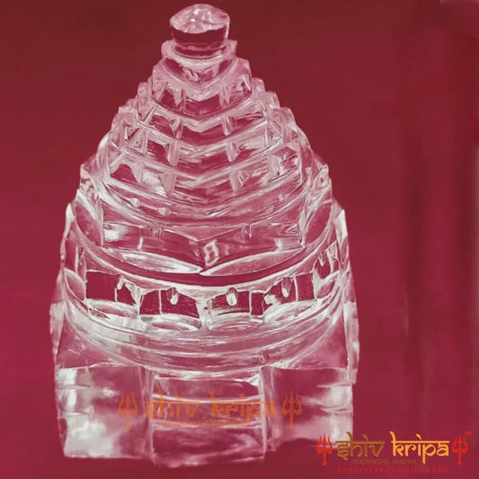 Sphatik Shri Yantra One-Seven-Seven-Gram