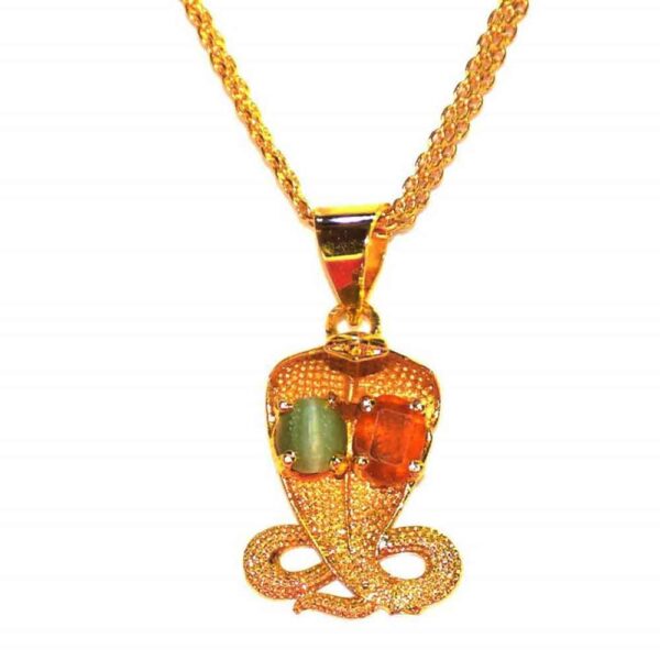 Kaal Sarp Dosh Nivaran Kavach with Golden Chain