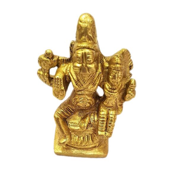 Lord Narsingh with Laxmi Ji statue 3 Inches