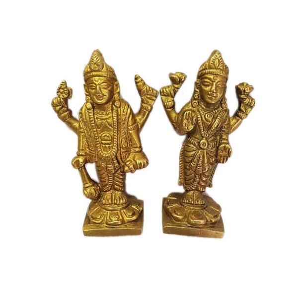 Lord Vishnu & Laxmi Murti set